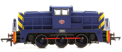 GV2015SR YEC Janus 0-6-0DE Port of London No.201 Diesel Locomotive (DCC Ready)