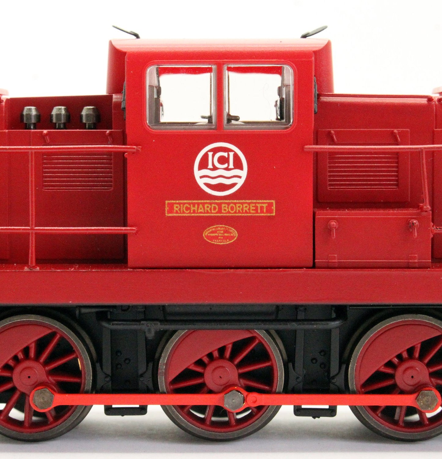 GV2020 YEC Janus 0-6-0DE "Richard Borrett" ICI Maroon Diesel Locomotive