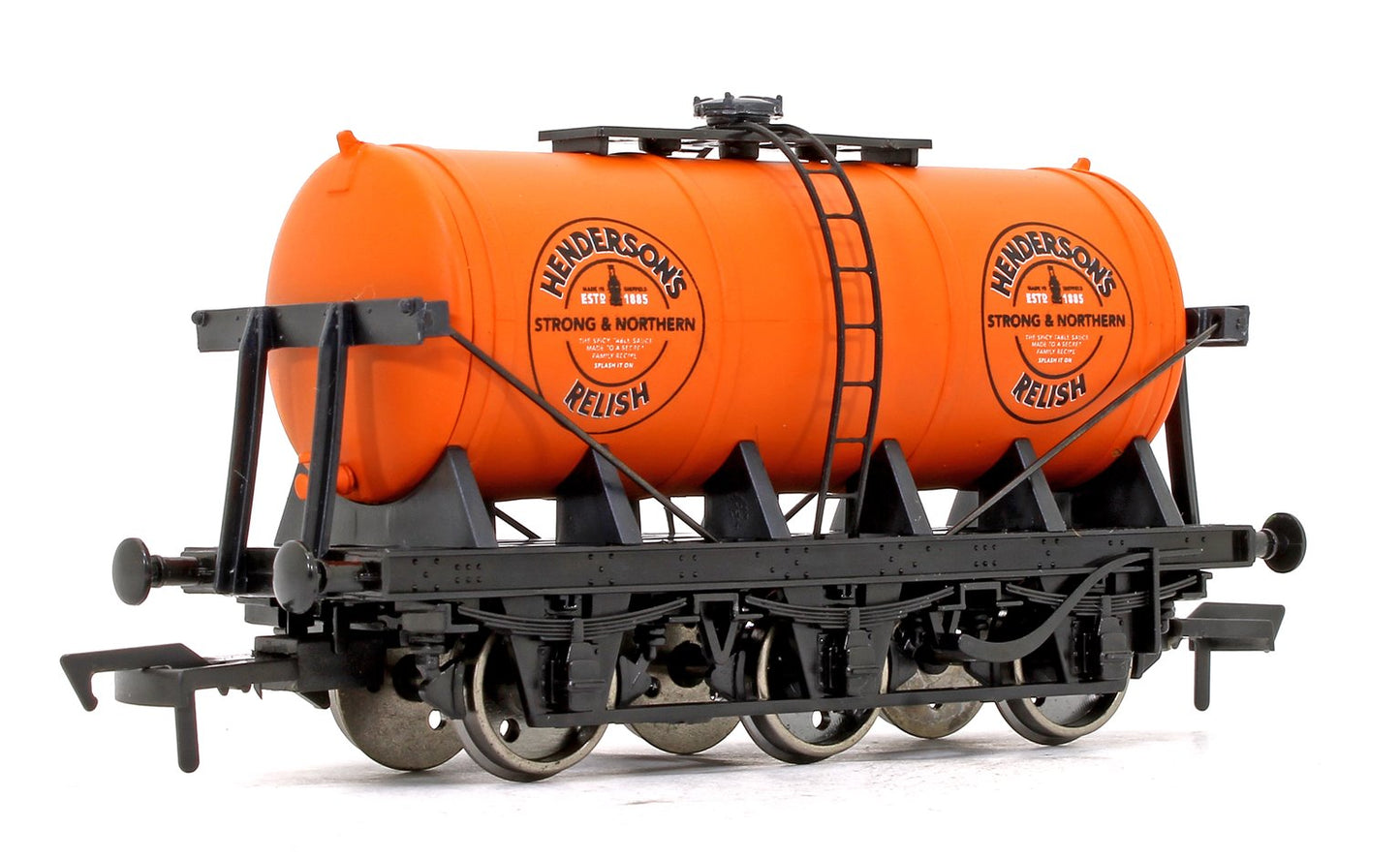 Henderson's Relish "Strong & Northern" 6 Wheel Tank Wagon