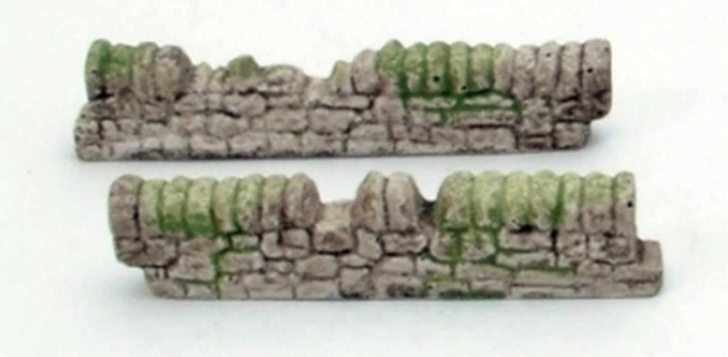 Dry Stone Walls with gaps on ridge