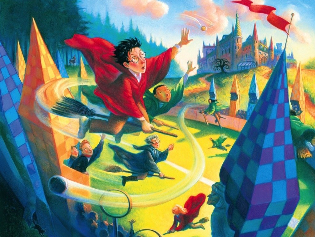 Harry Potter "Quidditch", 1000 Piece Jigsaw Puzzle