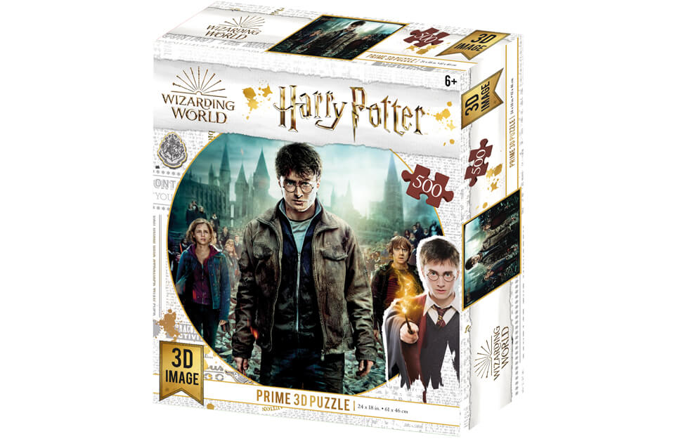 Harry Potter 500 Piece 3D Jigsaw Puzzle