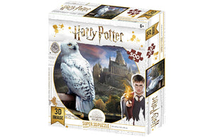 Harry Potter 'Hedwig' 500 Piece 3D Jigsaw Puzzle