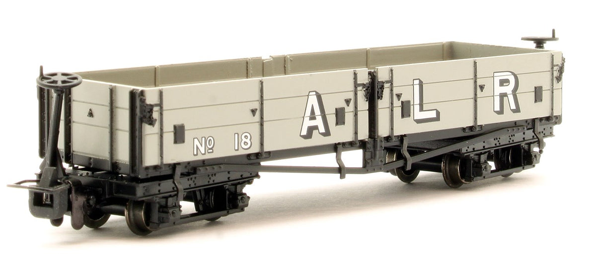 Pre-Owned Open Bogie Wagon Ashover Railway Light Grey (Early) livery No.18