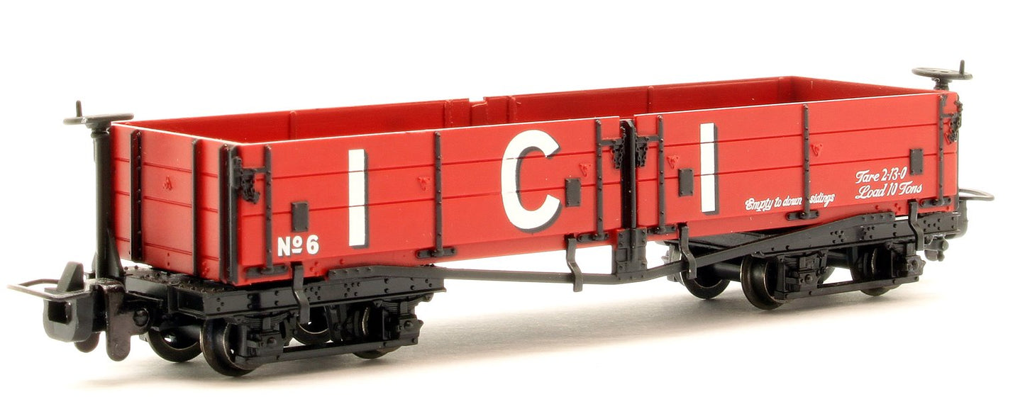 Open Bogie Wagon 'ICI' Red
