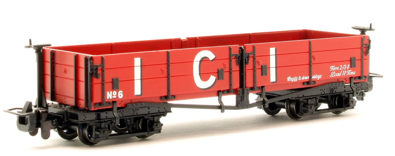 Open Bogie Wagon 'ICI' Red