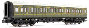 Maunsell High Window TK Coach Lined Olive Green 1122