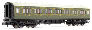 Maunsell High Window FK Coach Lined Olive Green 7228