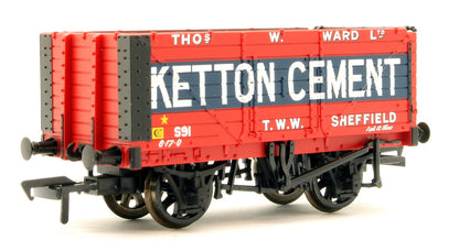 8 Plank End Door Wagon 'Ketton Cement'