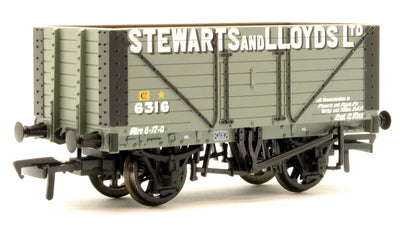 8 Plank Fixed End Wagon Fixed 'Stewart & Lloyds Ltd'