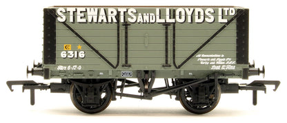 8 Plank Fixed End Wagon Fixed 'Stewart & Lloyds Ltd'
