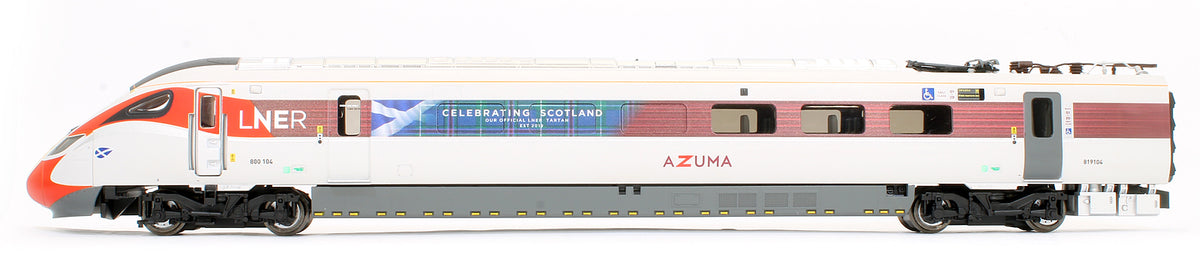 LNER 'AZUMA' Class 800 'Celebrating Scotland' 5 Car Train Pack