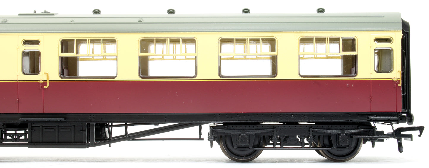 SR Bulleid Brake Third Semi-Open 15'' Vents BR Crimson & Cream No.S4005