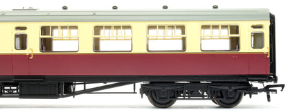 SR Bulleid Brake Third Semi-Open 15'' Vents BR Crimson & Cream No.S4005