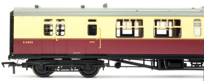 SR Bulleid Brake Third Semi-Open 15'' Vents BR Crimson & Cream No.S4005