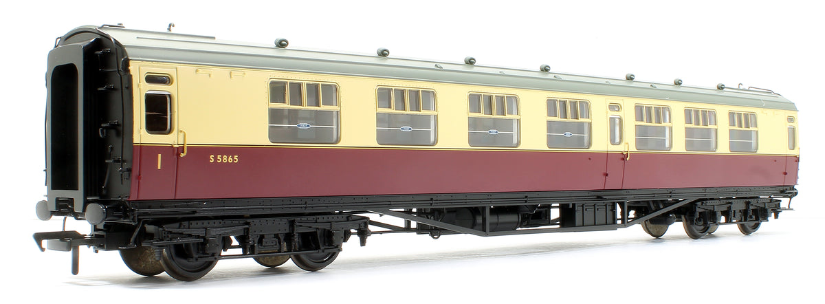 Bachmann 34-751 SR Bulleid Composite Corridor 15'' Vents BR Crimson ...