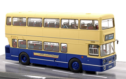 1/76 West Midlands Fleetline #6986 - WMT Blue/Cream - 36 KERESLEY VILLAGE VIA CITY