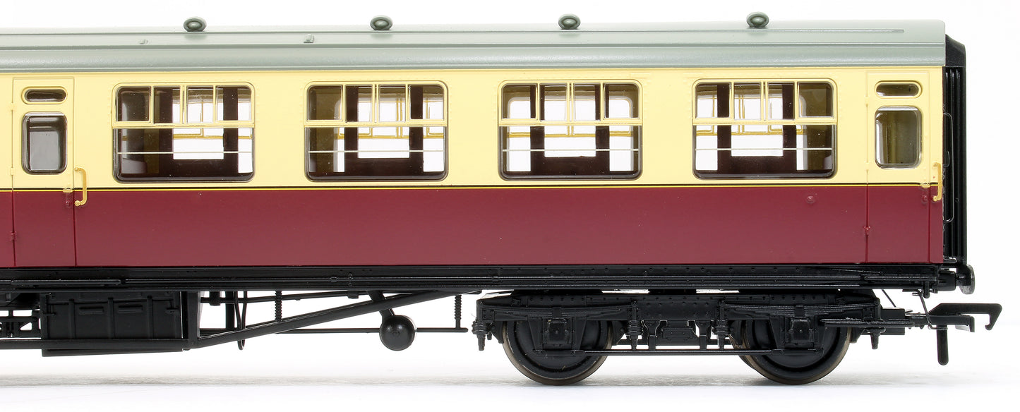 SR Bulleid Third Corridor 15'' Vents BR Crimson & Cream No.S75