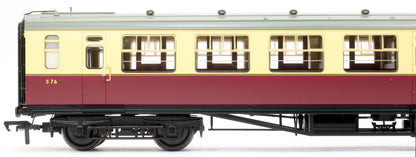 SR Bulleid Third Corridor 15'' Vents BR Crimson & Cream No. S76