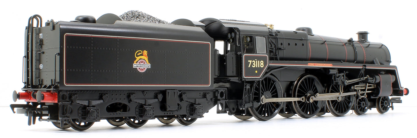 BR Standard Class 5MT No. 73118 'King Leodegrance' BR Lined Black Early Emblem