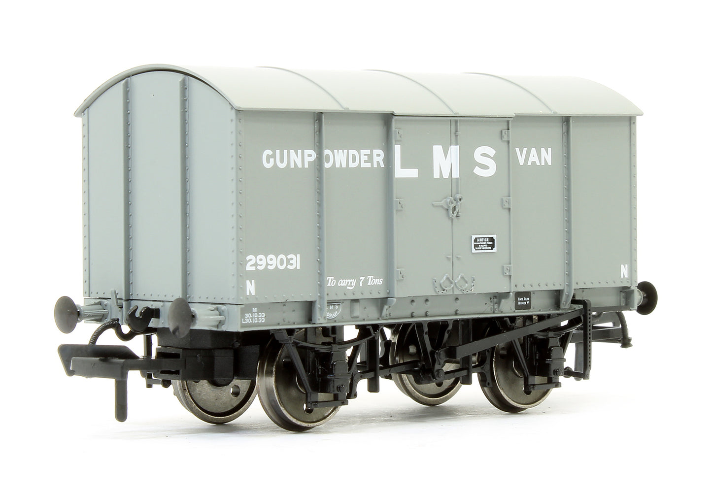 Gunpowder Van - LMS No.299031 (RCH Pattern)