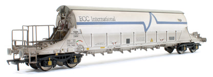 PBA Tiger Wagon TRL 11623 ECC International White - Weathered