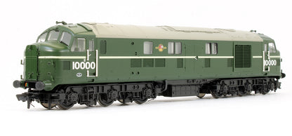 Pre-Owned LMS 10000 BR Green Eggshell Blue Waistband Diesel Locomotive - DCC Fitted