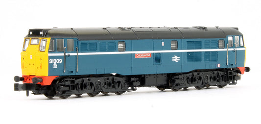 Pre-Owned 371-112BSF Class 31/1 31309 'Cricklewood' BR Blue Diesel Locomotive (DCC Sound Fitted)