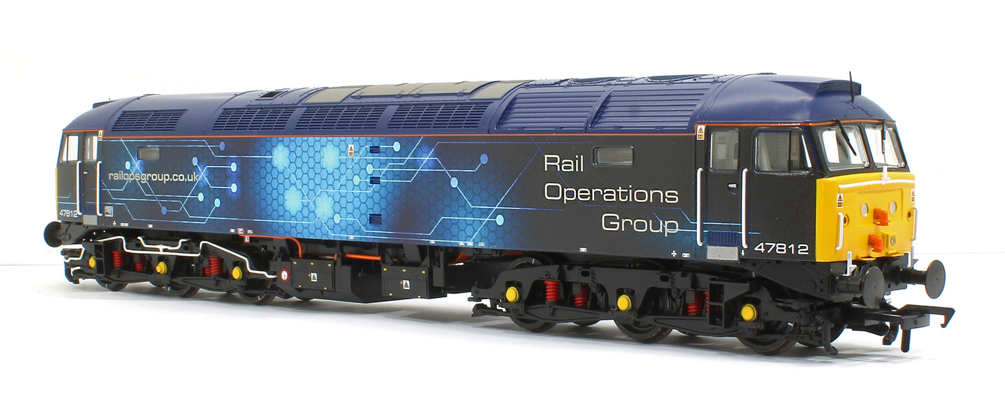 Class 47/4 47812 Rail Operations Group (ROG) Diesel Locomotive