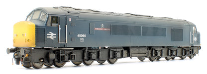 Custom Weathered Class 45/0 45060 'Sherwood Forester' BR Blue with Full Yellow Ends (Sealed Beam) Diesel Locomotive