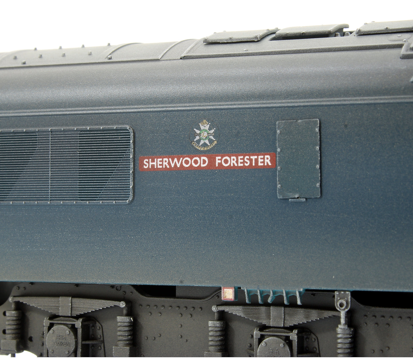 Custom Weathered Class 45/0 45060 'Sherwood Forester' BR Blue with Full Yellow Ends (Sealed Beam) Diesel Locomotive