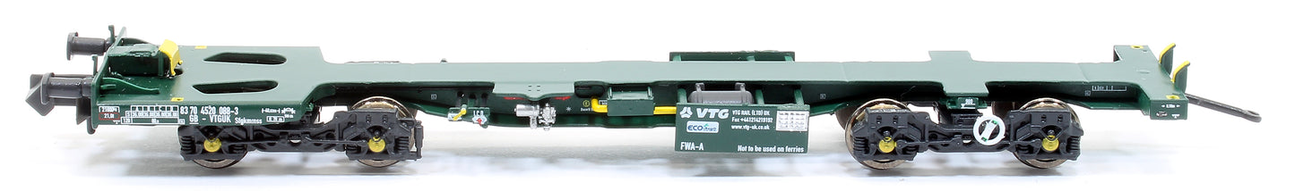 Ecofret FWA Container Flat Twin Wagon Pack - VTG Green