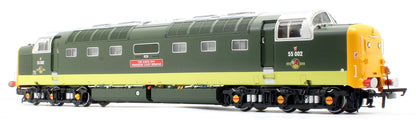 Kings Own Yorkshire Light Infantry' Class 55 002 Deltic in Two Tone Green with full yellow ends (1980) Diesel Locomotive - DCC SOUND