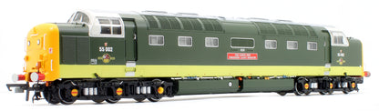 Kings Own Yorkshire Light Infantry' Class 55 002 Deltic in Two Tone Green with full yellow ends (1980) Diesel Locomotive - DCC SOUND