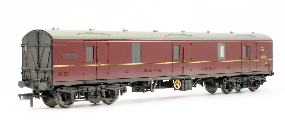 Pre-Owned 39-271C BR Mk1 GUV General Utility Van Maroon (Weathered)