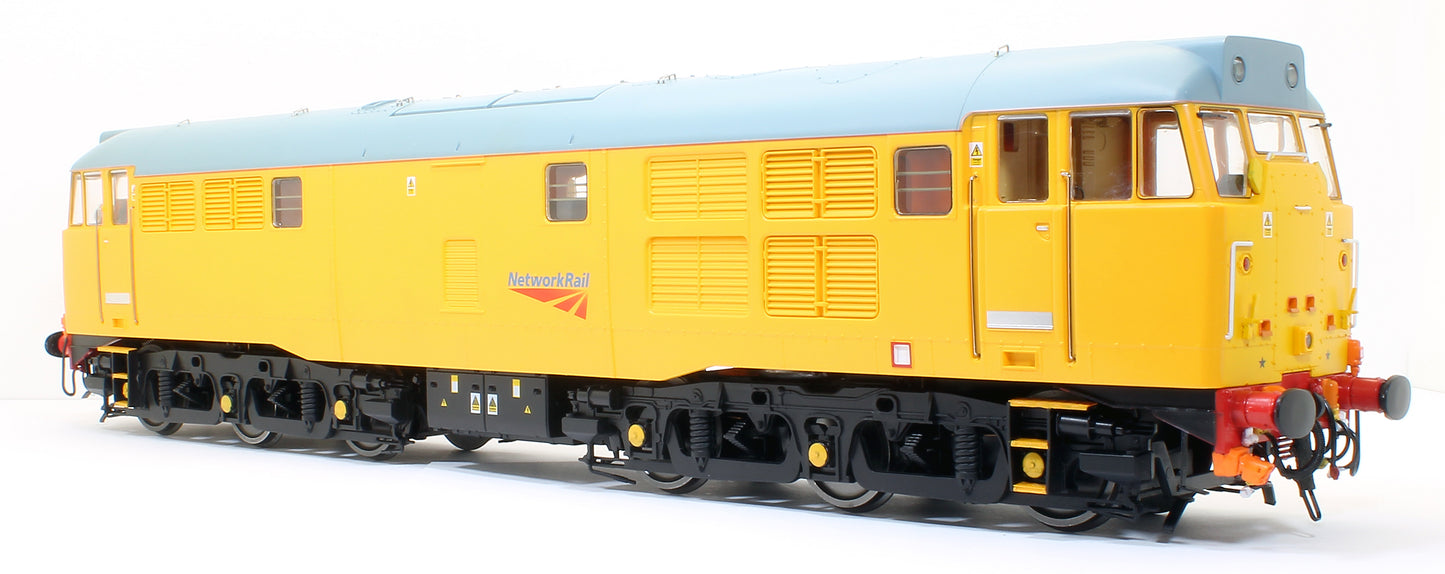 Class 31/4 Network Rail yellow Diesel Locomotive with Headlight