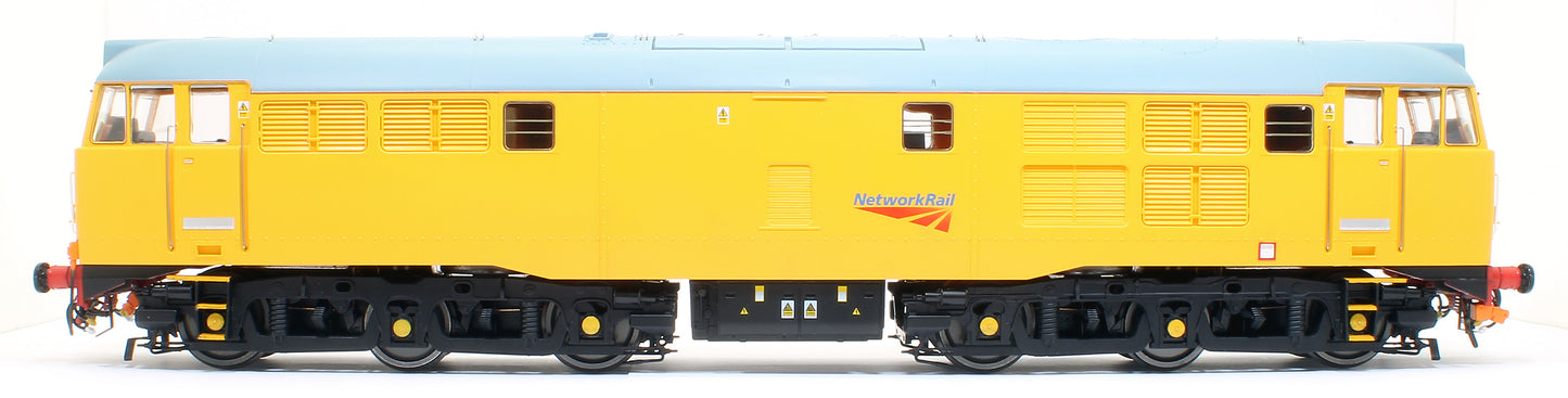 Class 31/4 Network Rail yellow Diesel Locomotive with Headlight