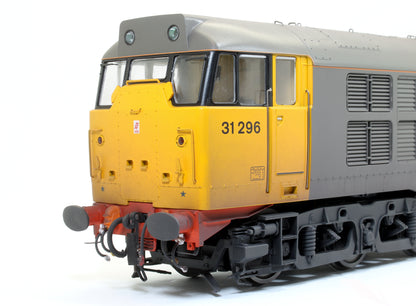 Pre-Owned Class 31/1 31296 "Amlwch Freighter/Tren Nwyddau Amlwch" Railfreight grey/yellow Diesel Locomotive - Weathered