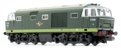 Class 35 Hymek D7000 Two Tone Green No Warning Panel Diesel Locomotive - DCC Fitted