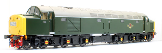 Class 40 BR Green with Full Yellow Ends Unnumbered Diesel Locomotive