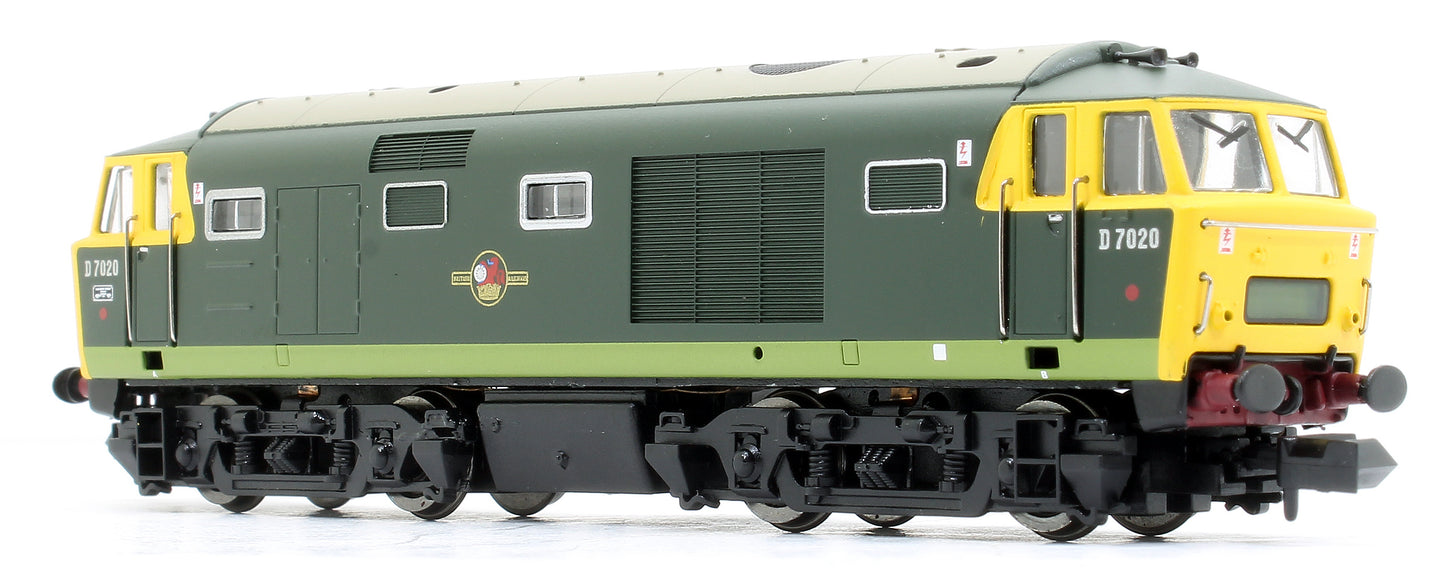 Class 35 Hymek D7020 Two Tone Green FYP Diesel Locomotive - DCC Fitted