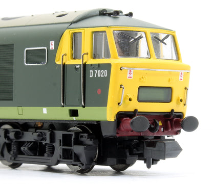 Class 35 Hymek D7020 Two Tone Green FYP Diesel Locomotive