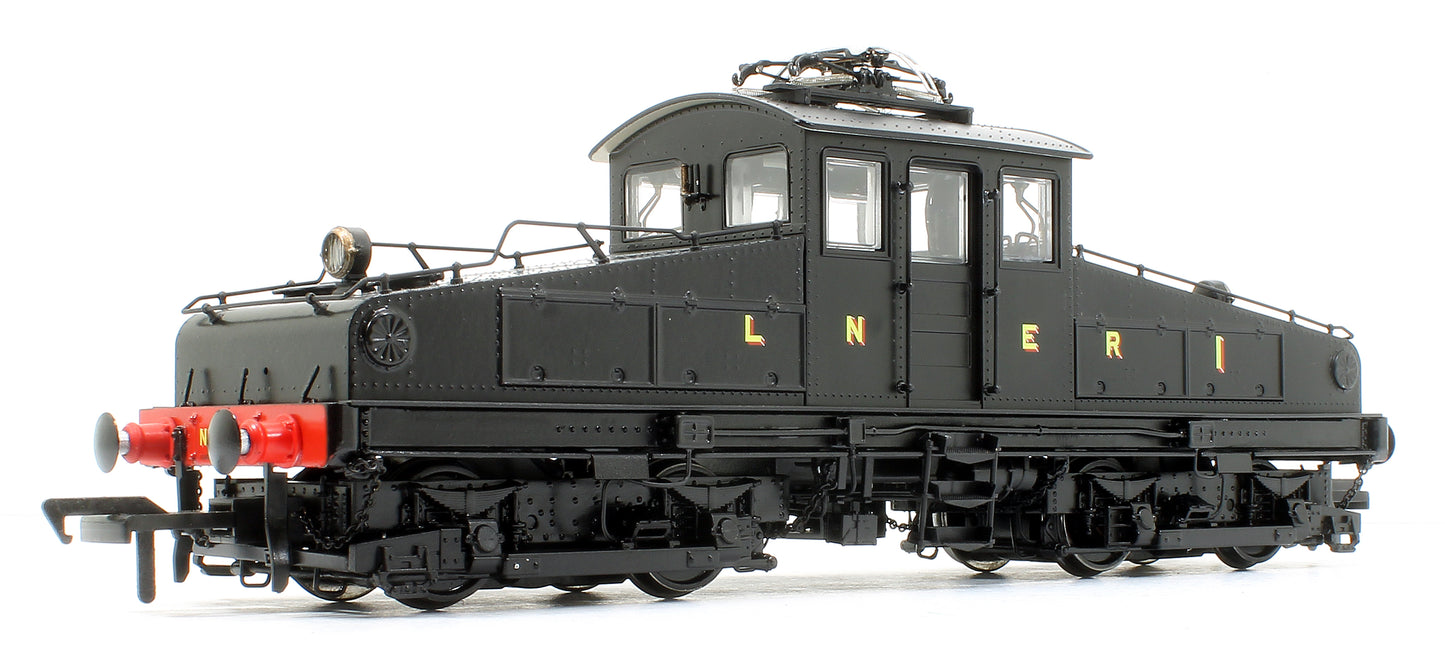 North Eastern Railway ES1 LNER Unlined Black Bo-Bo Electric Locomotive No.1