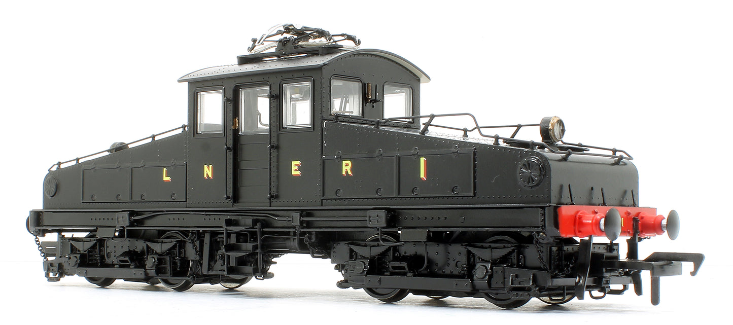 North Eastern Railway ES1 LNER Unlined Black Bo-Bo Electric Locomotive No.1