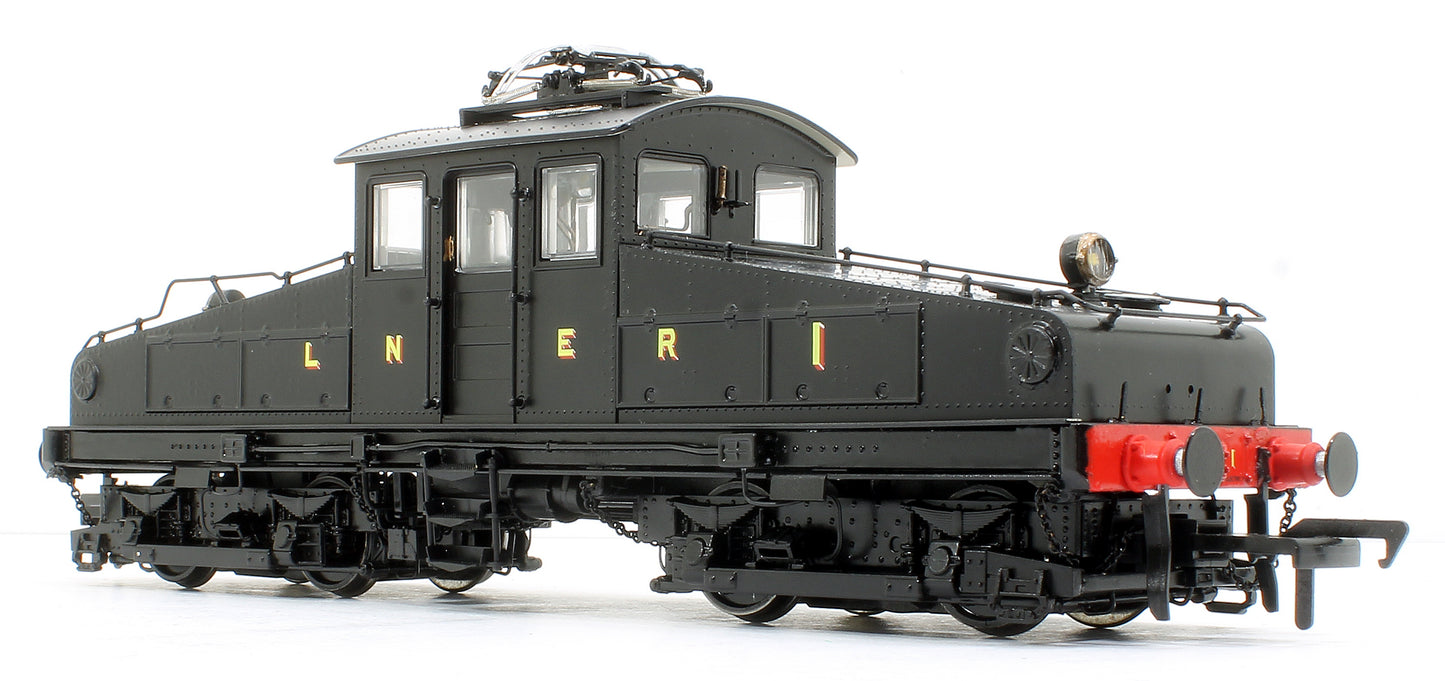 North Eastern Railway ES1 LNER Unlined Black Bo-Bo Electric Locomotive No.1