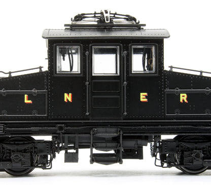 North Eastern Railway ES1 LNER Unlined Black Bo-Bo Electric Locomotive No.1