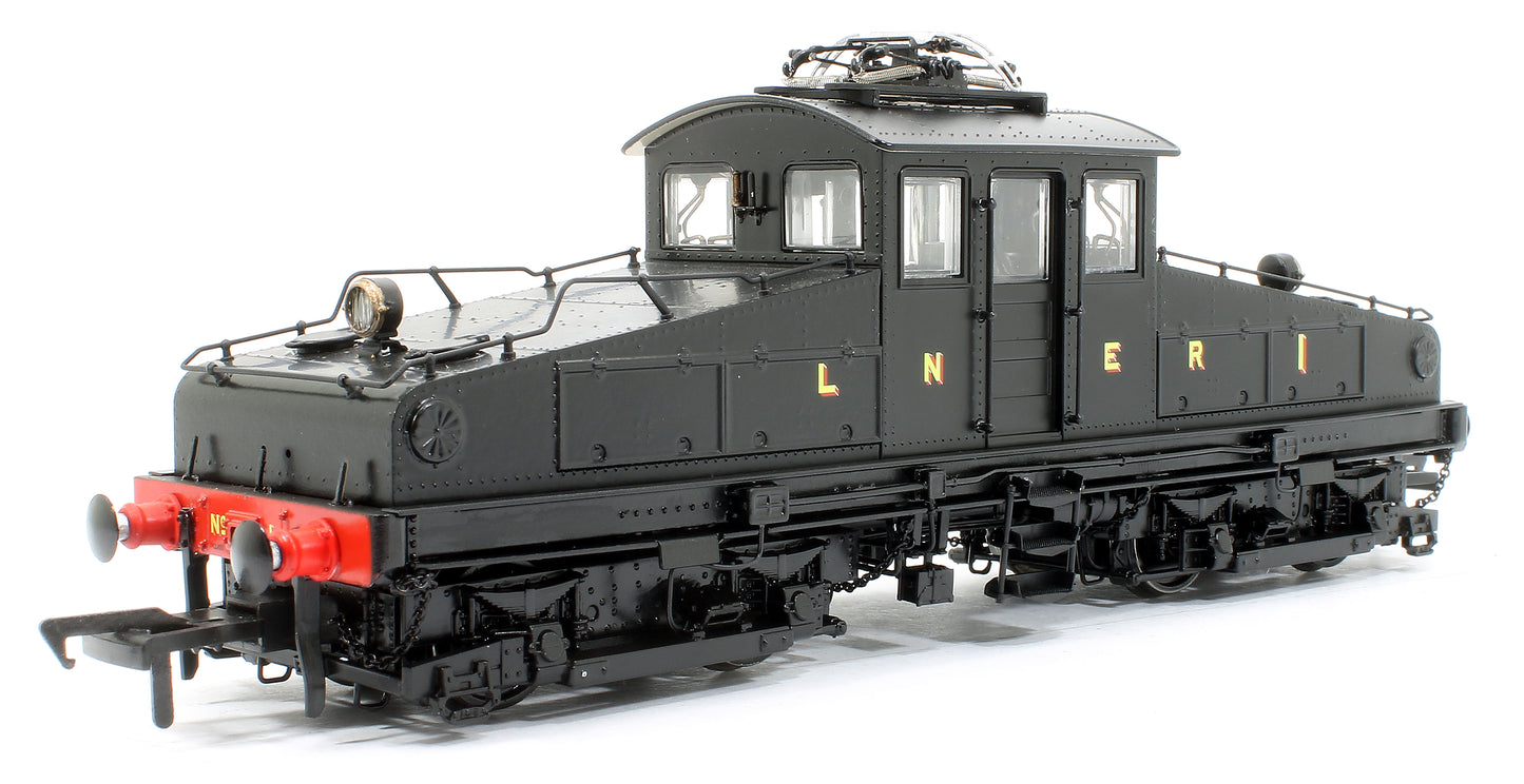 North Eastern Railway ES1 LNER Unlined Black Bo-Bo Electric Locomotive No.1