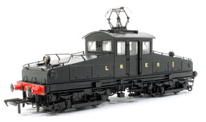 North Eastern Railway ES1 LNER Unlined Black Bo-Bo Electric Locomotive No.1