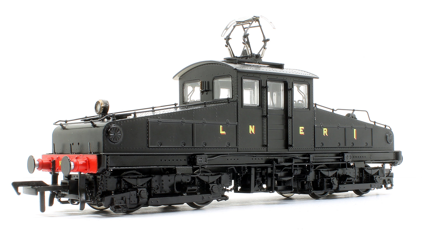 North Eastern Railway ES1 LNER Unlined Black Bo-Bo Electric Locomotive No.1