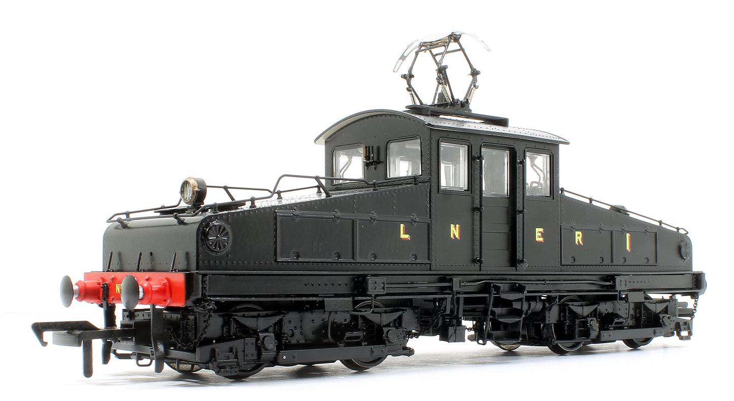 North Eastern Railway ES1 LNER Unlined Black Bo-Bo Electric Locomotive No.1